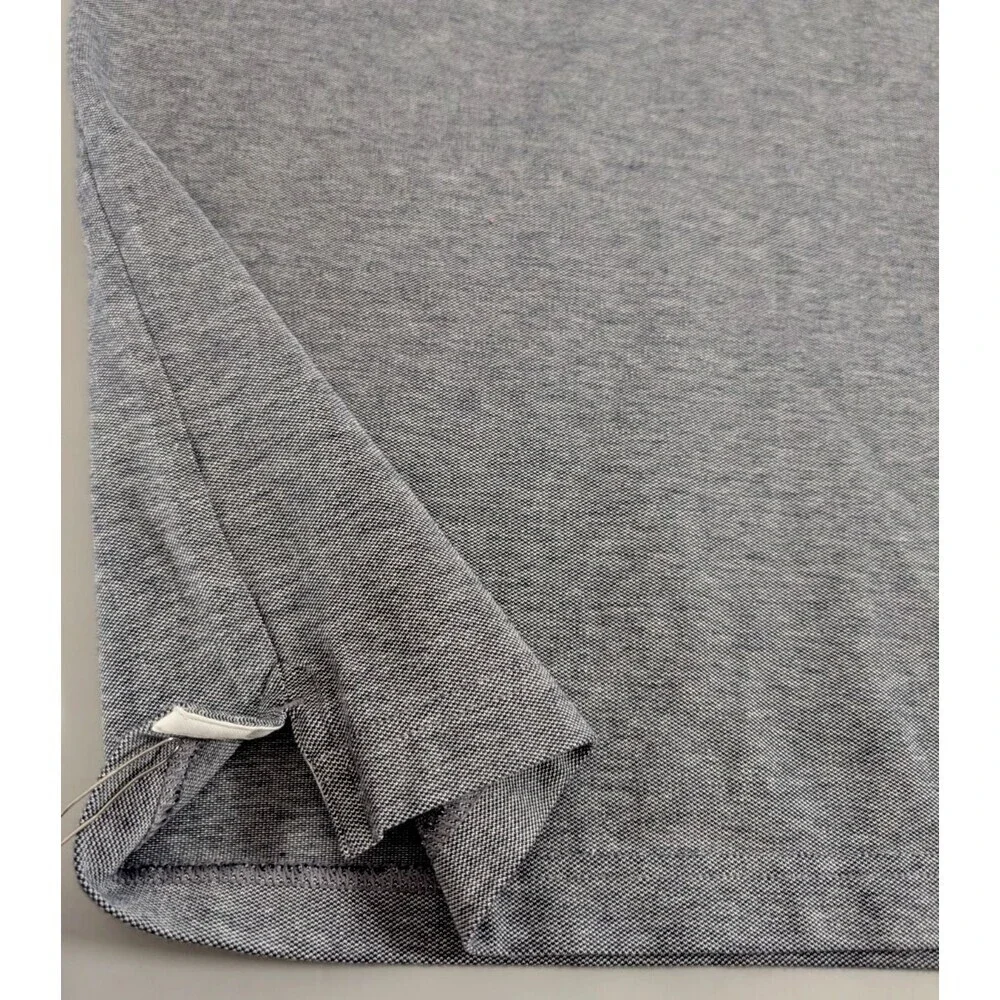 Banana Republic Polo Shirt Mens XXL Gray‎ Performance Pique Golf Outdoor Travel